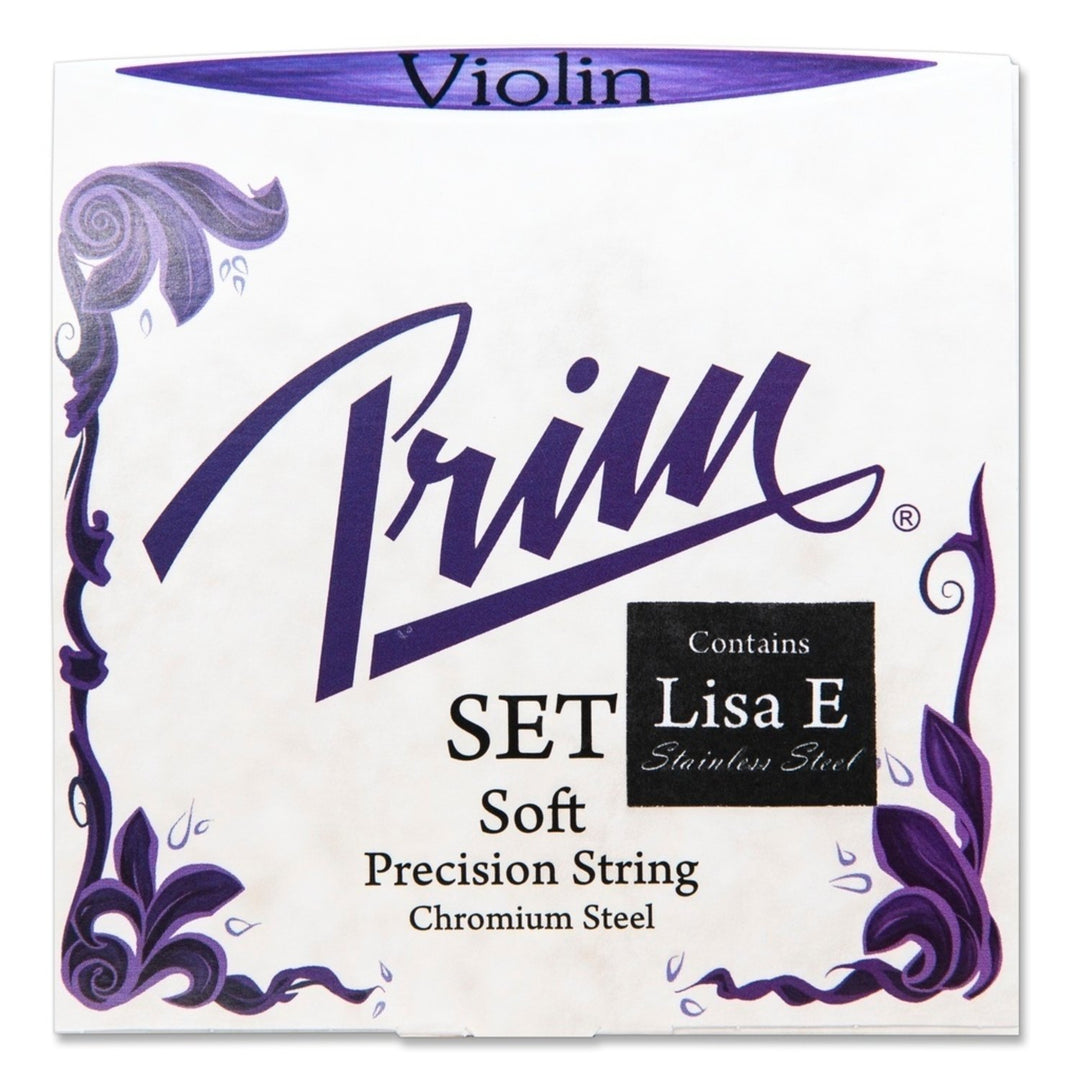 Prim Fioliner-strenger rustfritt stål - sett med Lisa E (Soft)