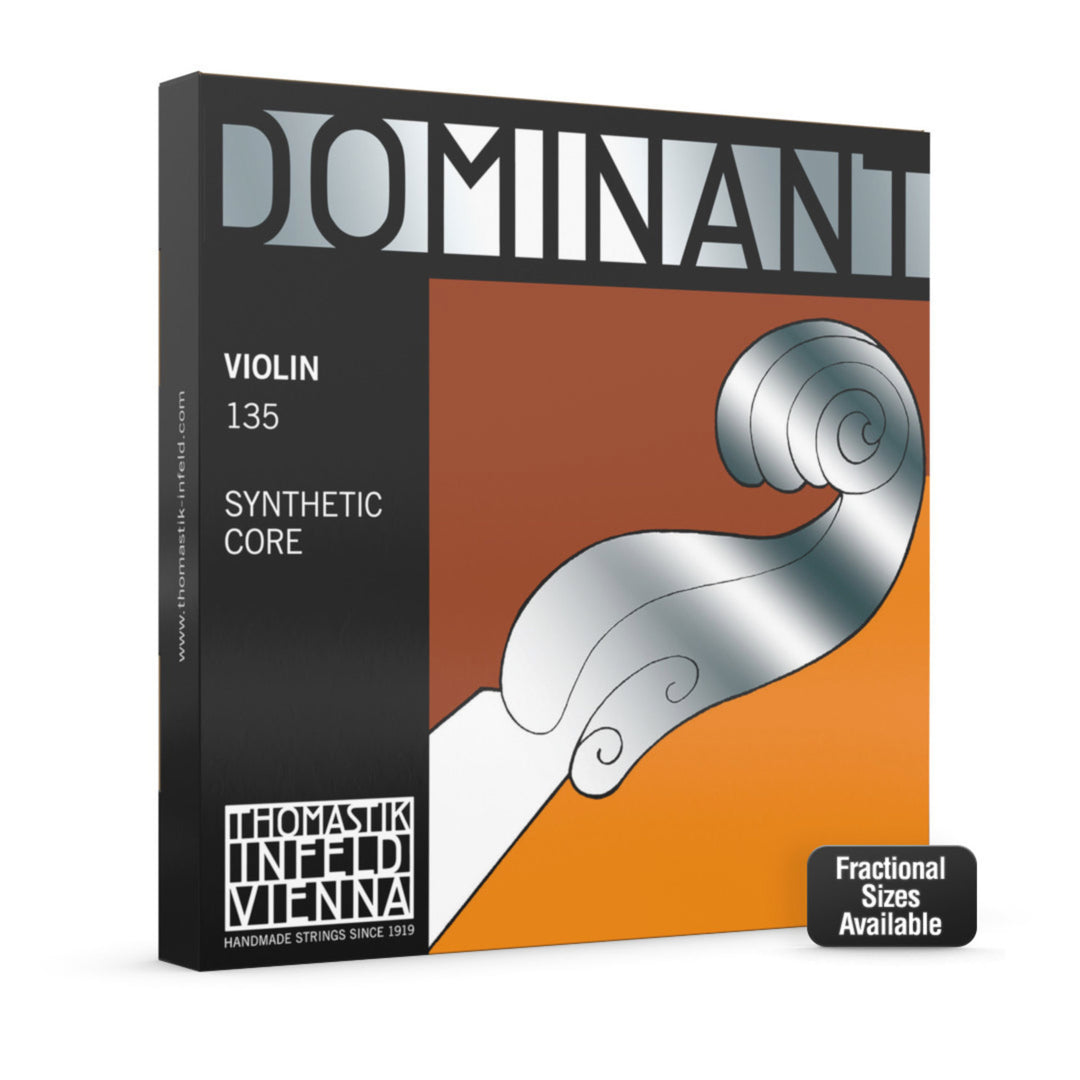 Thomastik-Infeld Fioliner strenger Dominant nylonkjerne - Sett 1/16 (135)