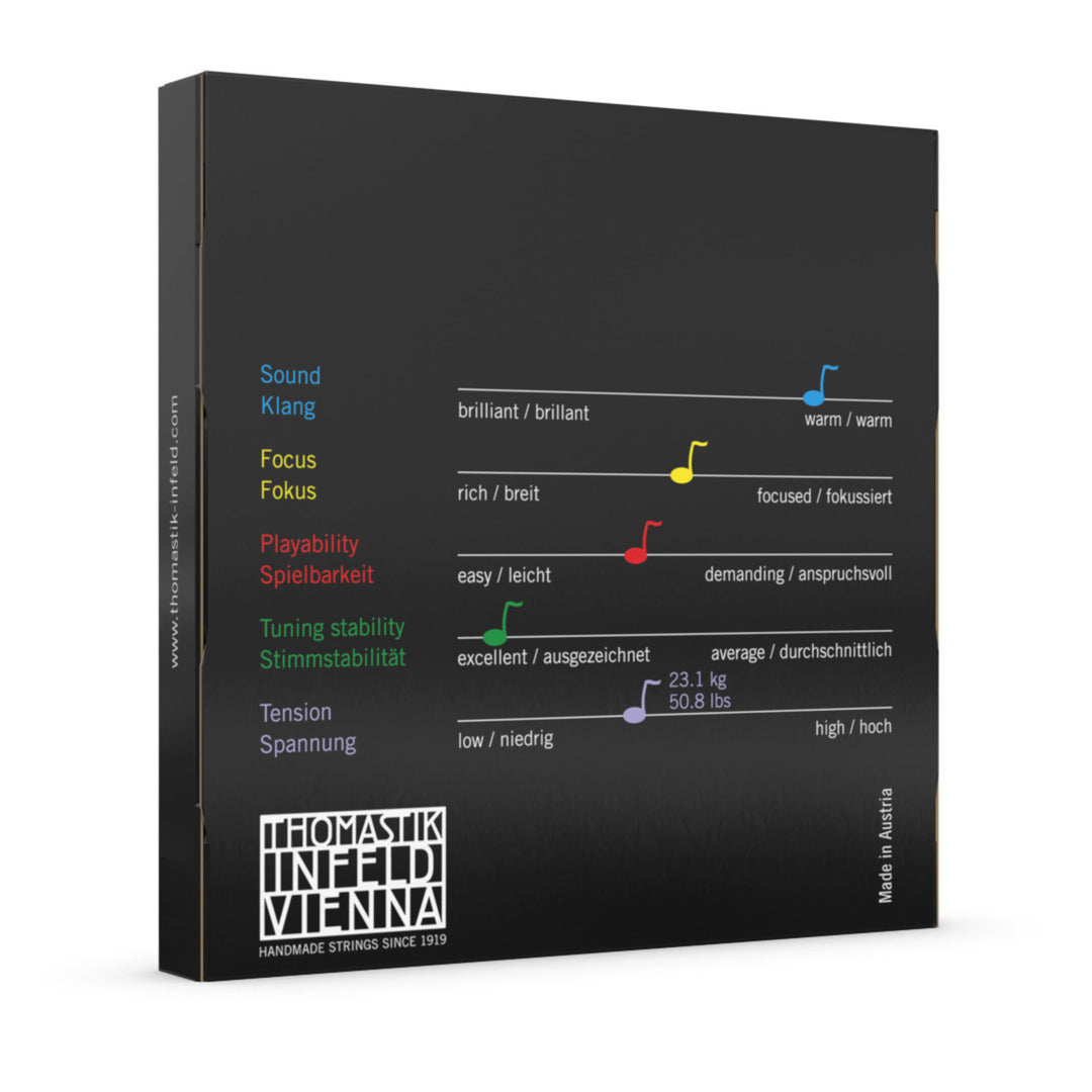 Thomastik-Infeld Fioliner-strenger Spirocore spiralkjerne - Soft (S15Aw)