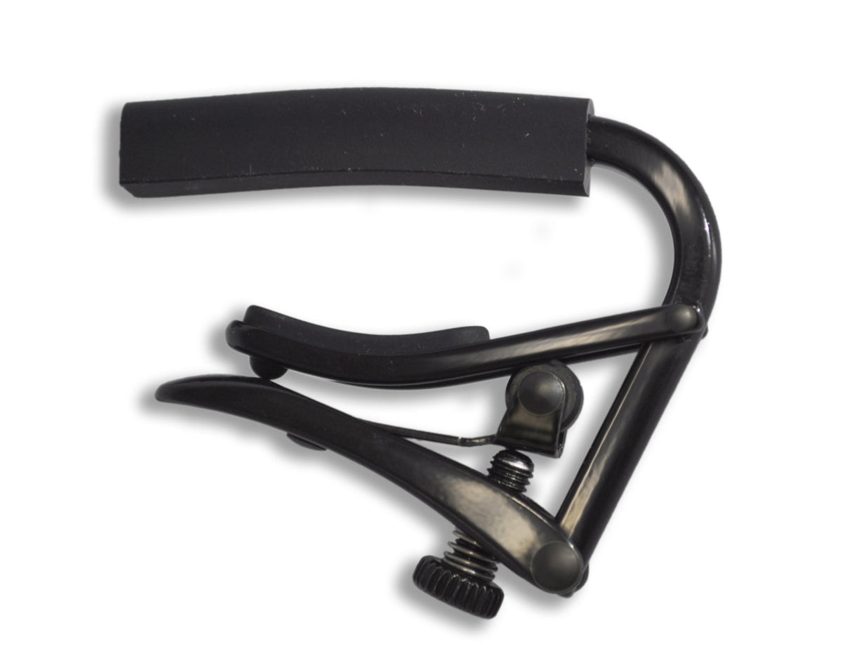Shubb capo Standard Capo - elgitar, 7.25" radius, svart (C4k)