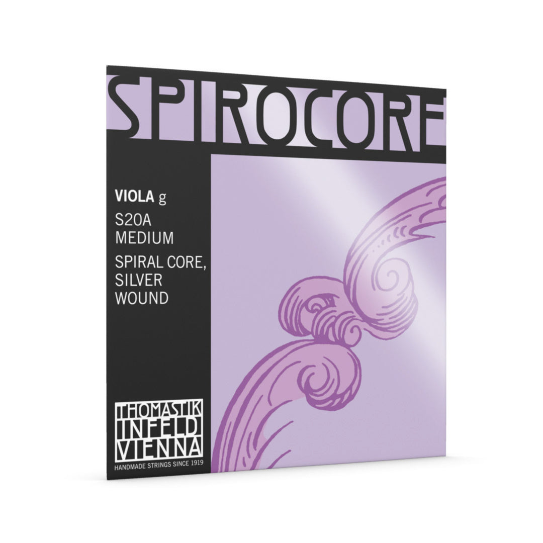 Thomastik-Infeld strenger til bratsj Spirocore med spiralkjerne - Medium (S20A)