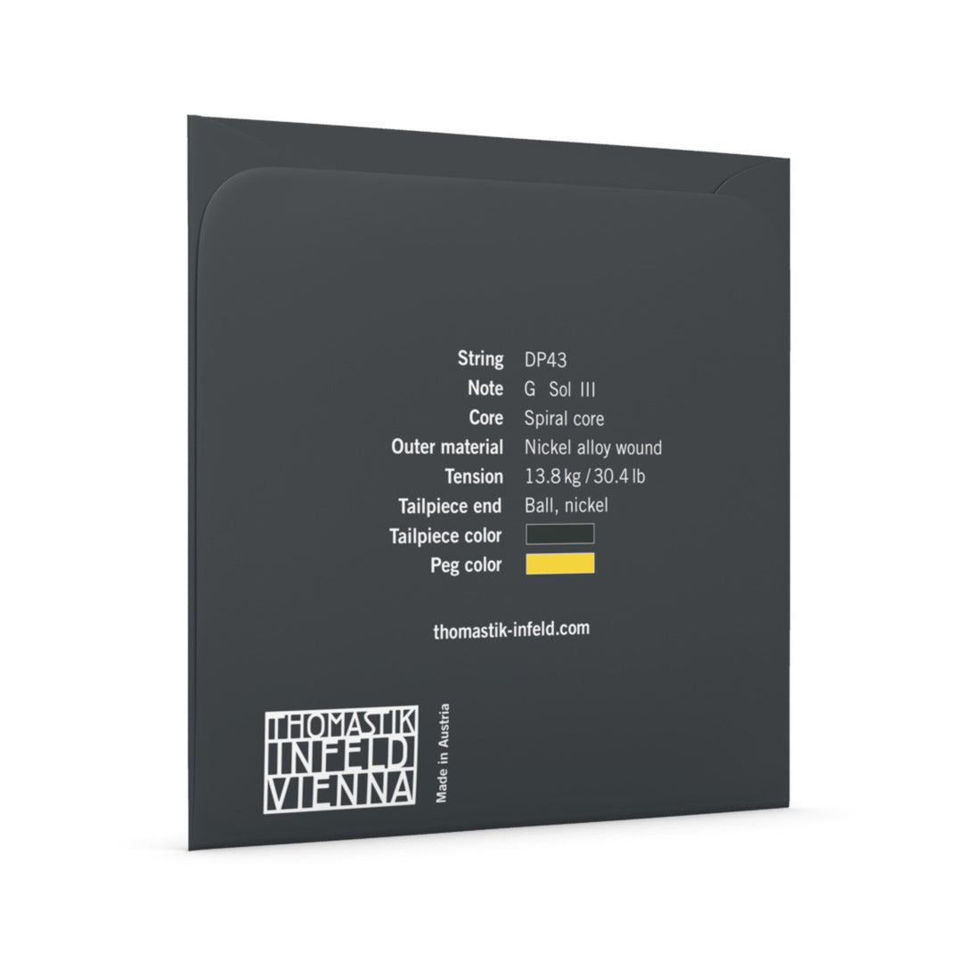 Thomastik-Infeld Celloer-strenger Dominant Pro - G spiralkjerne, nikkel (DP43)