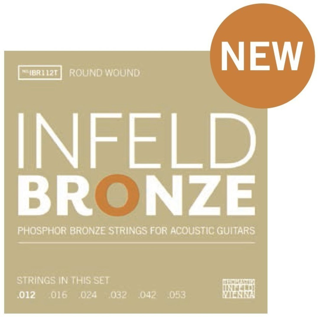 Thomastik-Infeld strenger for akustiske Gitarer Infeld Bronze - sett .012-.053 (IBR112T)
