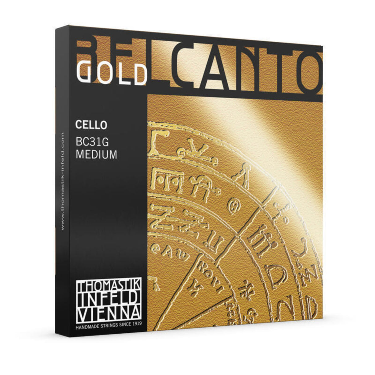 Thomastik-Infeld Celloer-strenger Belcanto Gold - Medium (BC31G)