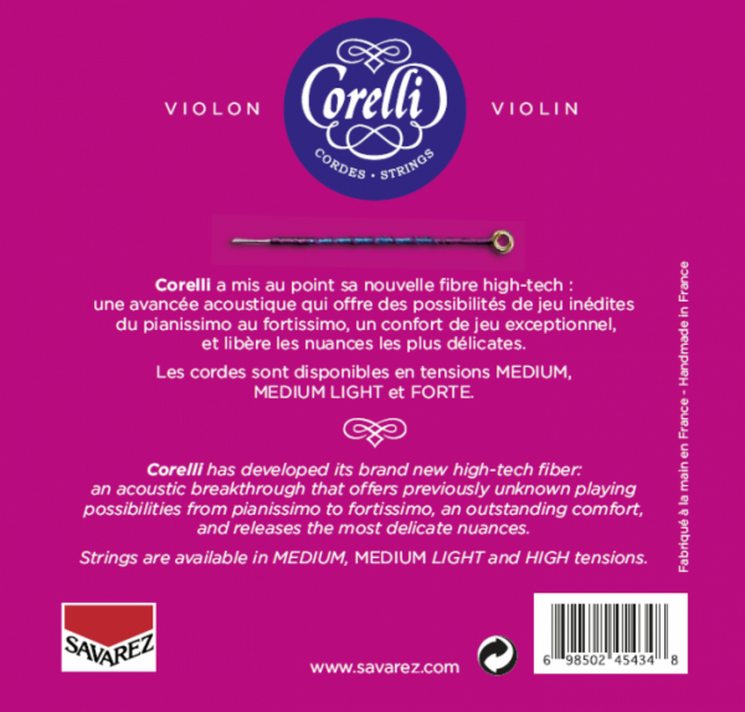 Corelli Fioliner-strenger Cantiga - Medium (900M)