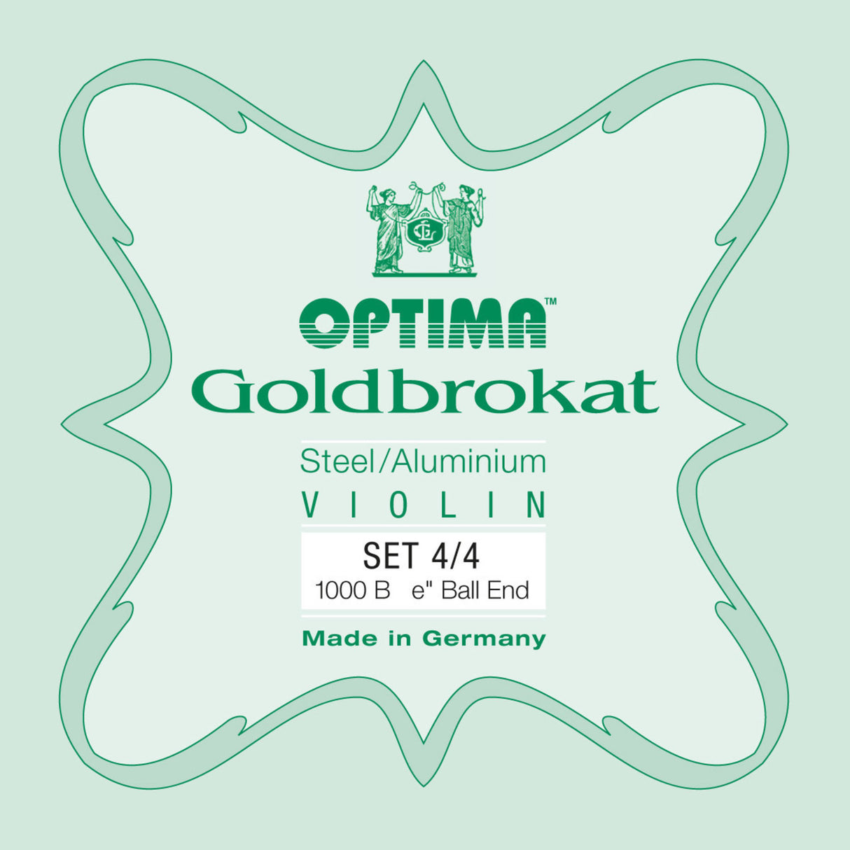 Optima Fioliner-strenger Goldbrokat - sett 4/4 (1000B)
