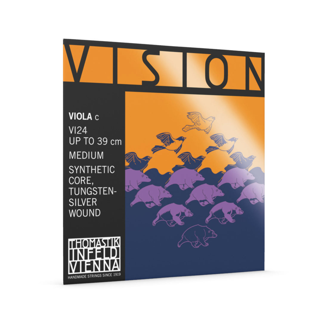 Thomastik-Infeld strenger for bratsj Vision syntetisk kjerne - Medium (VI24)