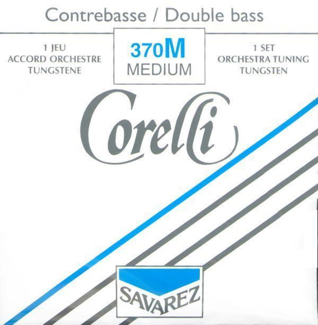 Corelli kontrabass-strenger orkesterstemming wolfram - Sterk (372F)