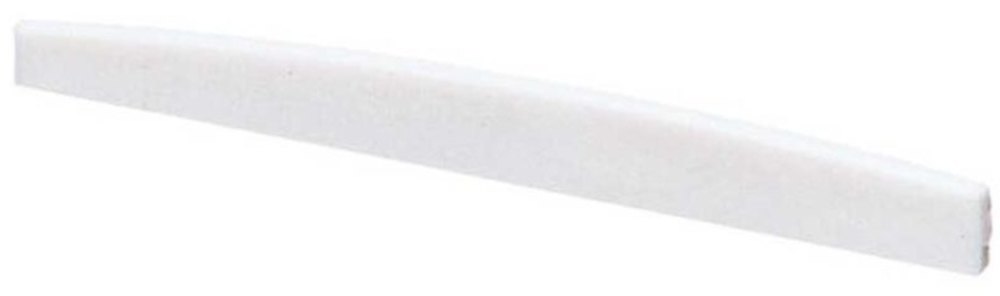 Fire & Stone plastsadel, western-gitar, buet, 76,9 x 8,4 x 2,9 mm