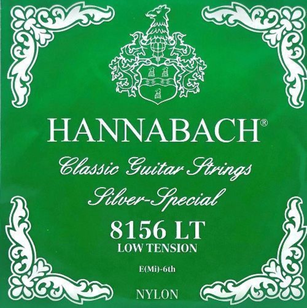 Hannabach 815 E6 bassstreng til klassisk gitarer, low tension