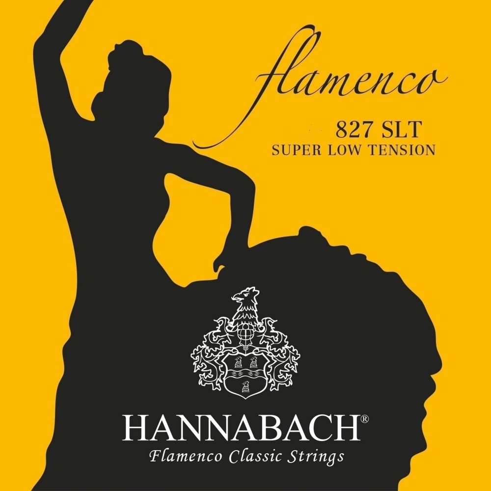 Hannabach 827 H/B2 diskantstreng til flamencogitarer, super low tension