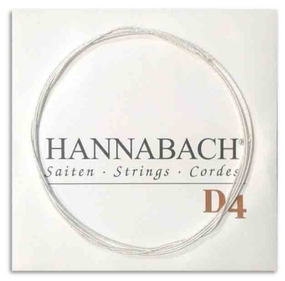 Hannabach 890 1/2 D4-bassstreng til barnegitar, medium tension