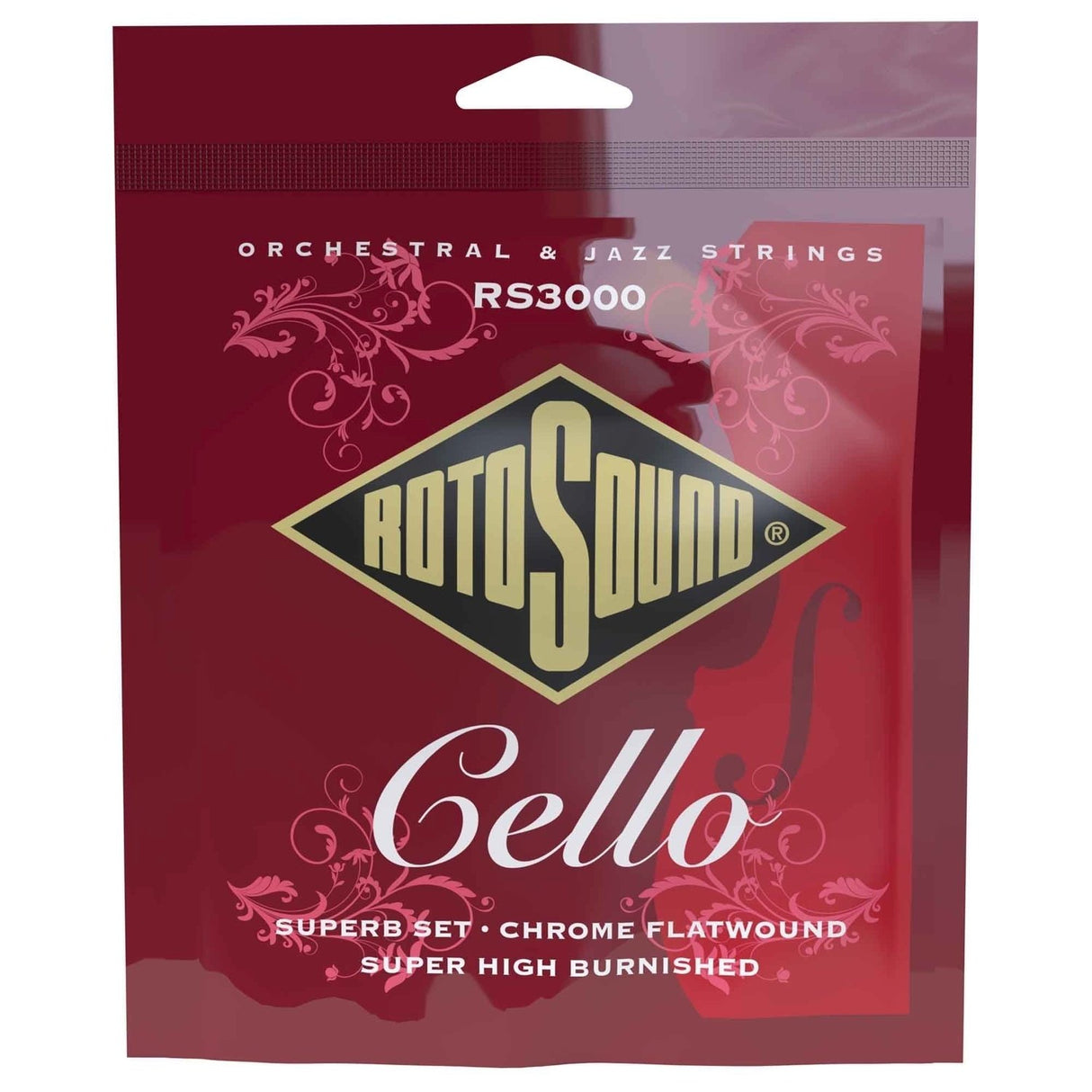 Rotosound Celloer-strenger Professional - sett (RS3000)