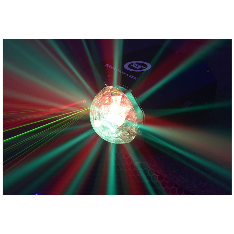 LIGHT4ME DISCO BALL LASERlys multieffekt LED
