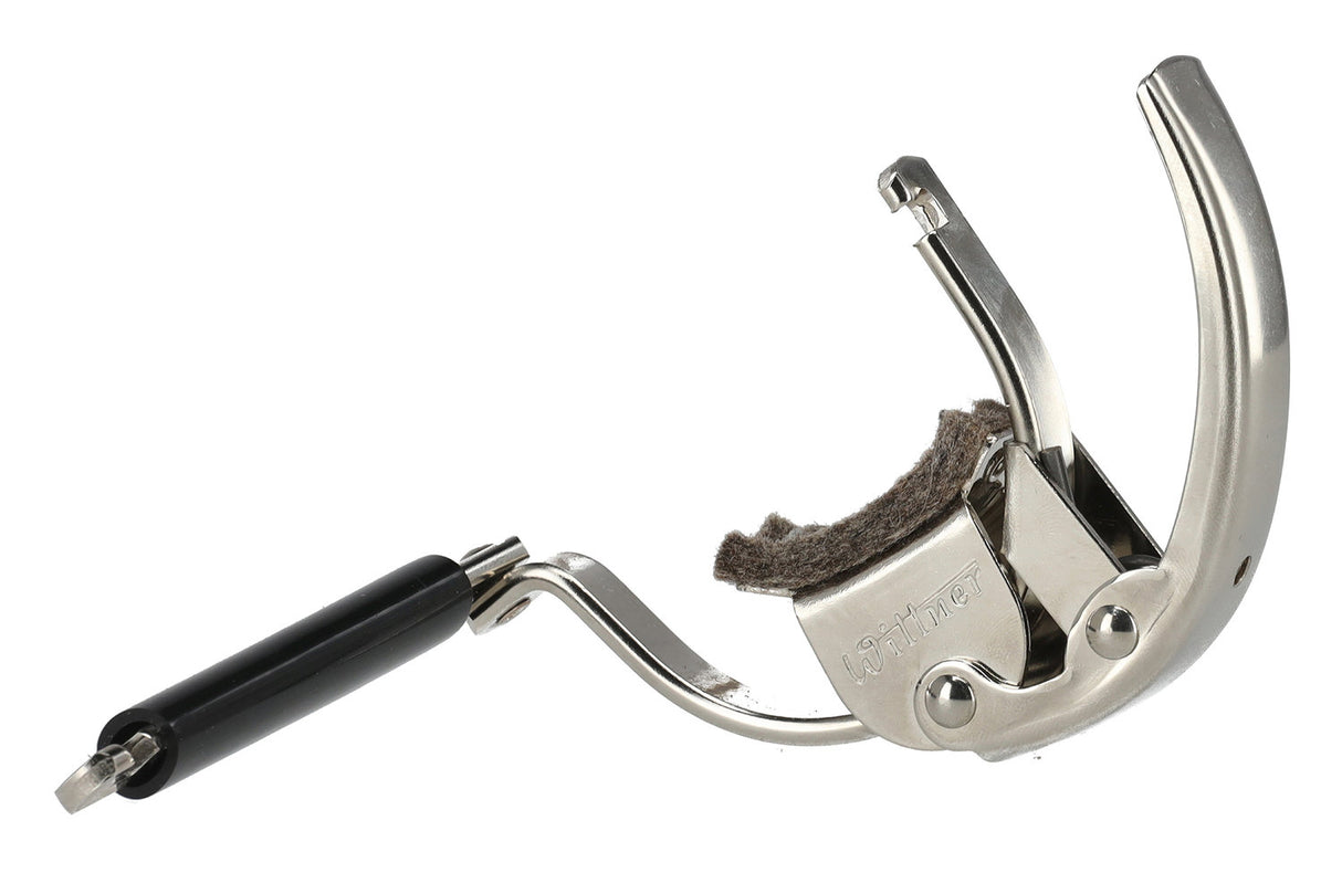 Wittner capo i metall Vintage - Klassisk, nikkelbelagt (998)