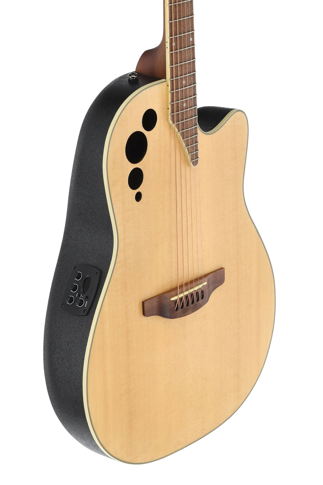 Applause E-akustisk Gitarer AE44II Mid Cutaway - Natural sateng (AE44-4S)