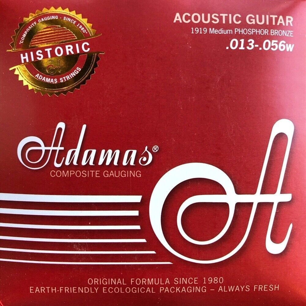Adamas Historic Reissue 1919 gitarstrenger, Medium .013-.056