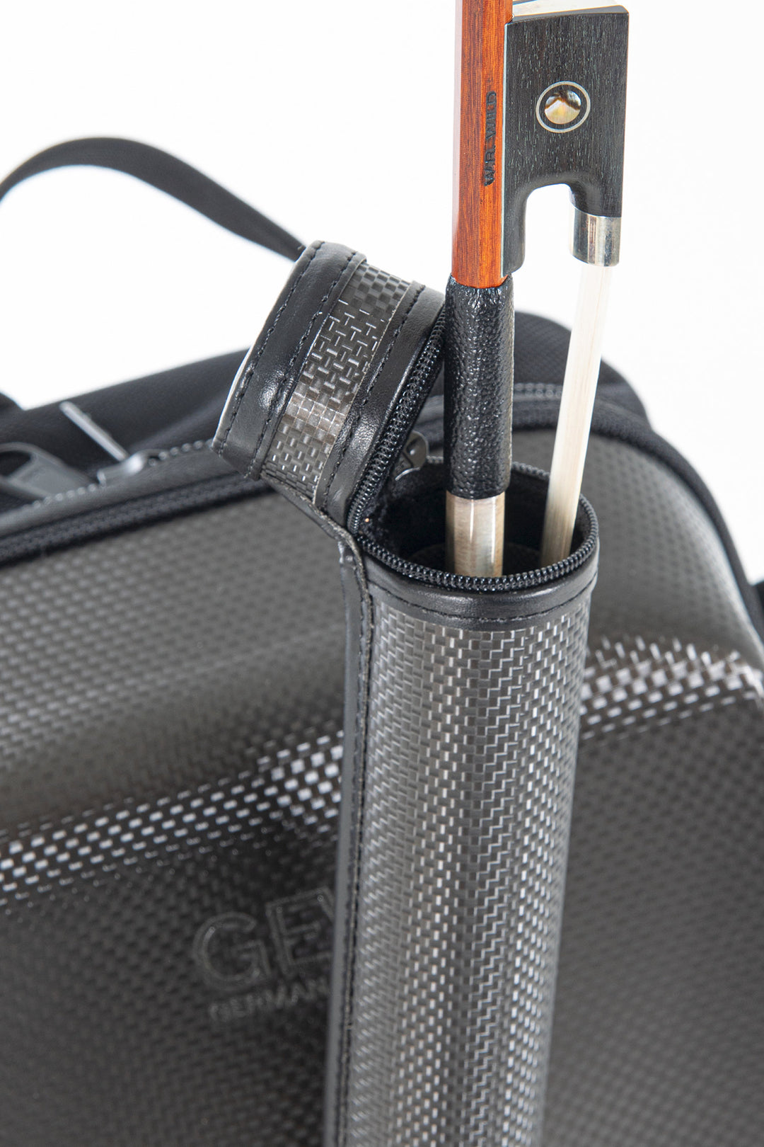 GEWA ryggsekk for Fioliner-etui Space Bag - Titanium 4/4 - 3/4 (33 x 67 (med bueetui 79 ) x 19 cm)