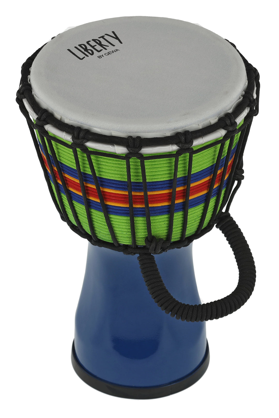 GEWA Djembe Liberty-serien tau-stemt - 7" Blå