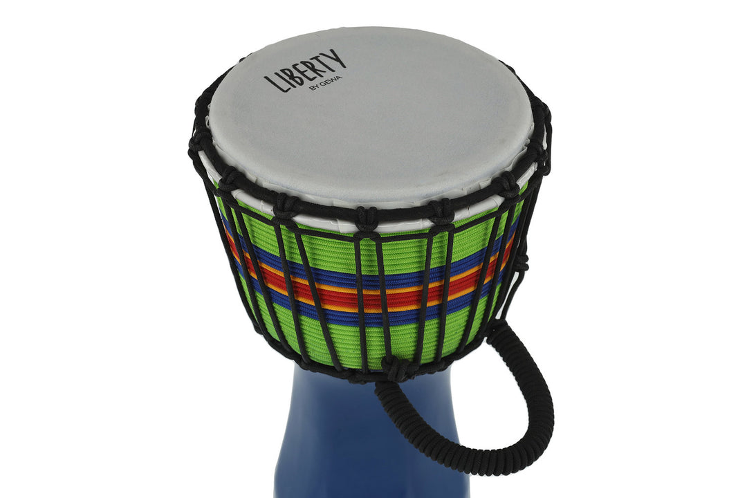 GEWA Djembe Liberty-serien tau-stemt - 7" Blå