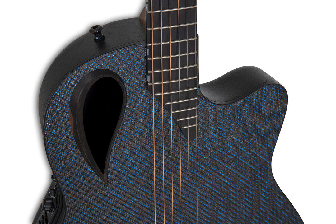 Adamas E-akustisk Gitarer Adamas MD80-NWT Mid-Depth Contour cutaway - NWT Blue Reflection (MD80-8R-G)