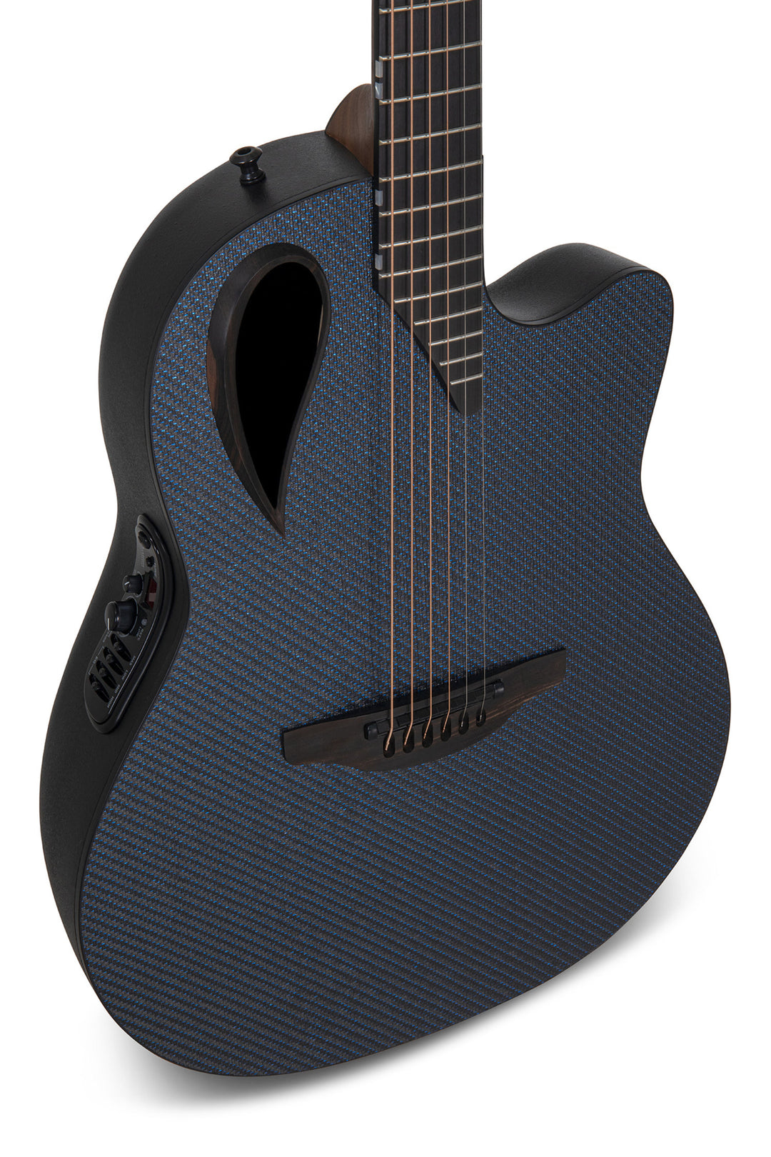 Adamas E-akustisk Gitarer Adamas MD80-NWT Mid-Depth Contour cutaway - NWT Blue Reflection (MD80-8R-G)