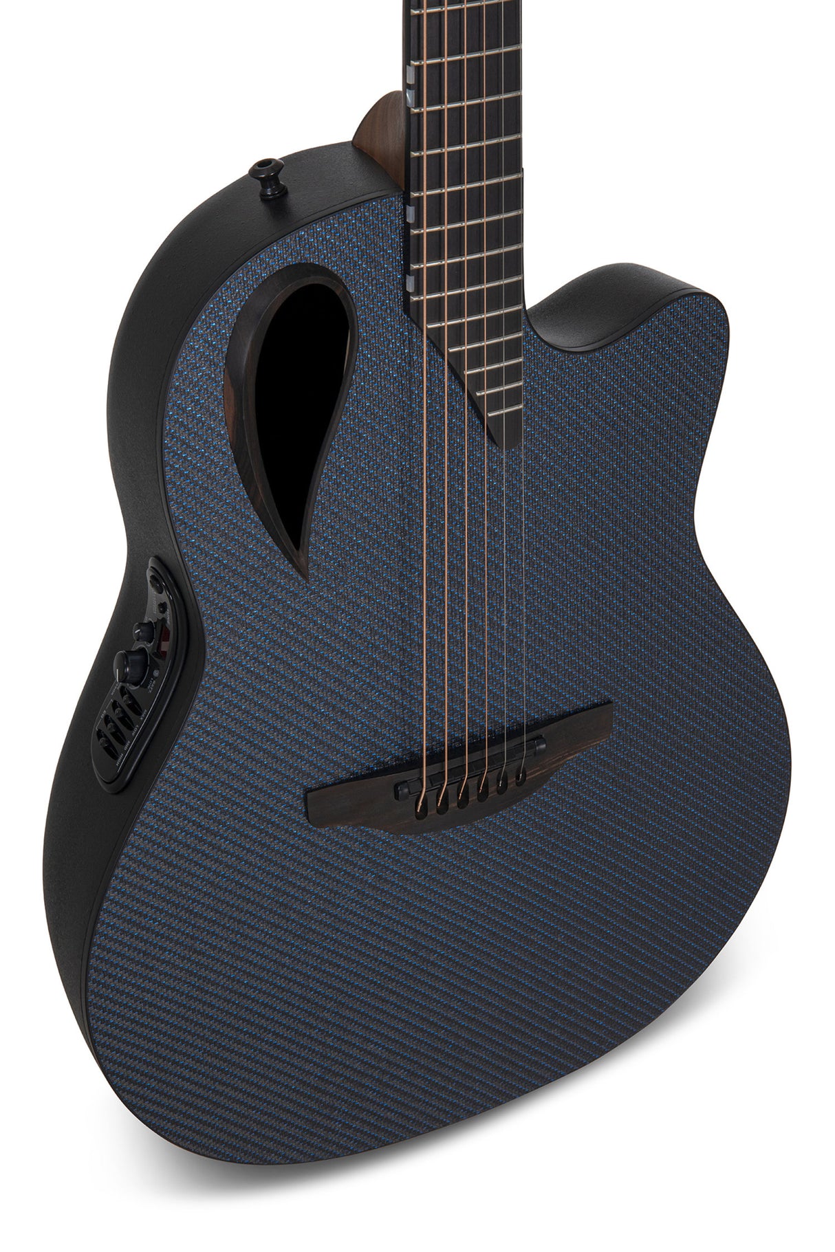 Adamas E-akustisk Gitarer Adamas MD80-NWT Mid-Depth Contour cutaway - NWT Blue Reflection (MD80-8R-G)