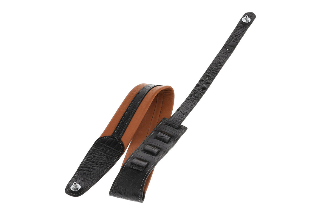 GEWA Gitarer-reimer Prestige 65 polstret Security Locks - tørr sand/svart