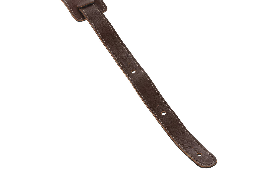 GEWA Gitarer-reimer Regular 65 polstret - chocolate