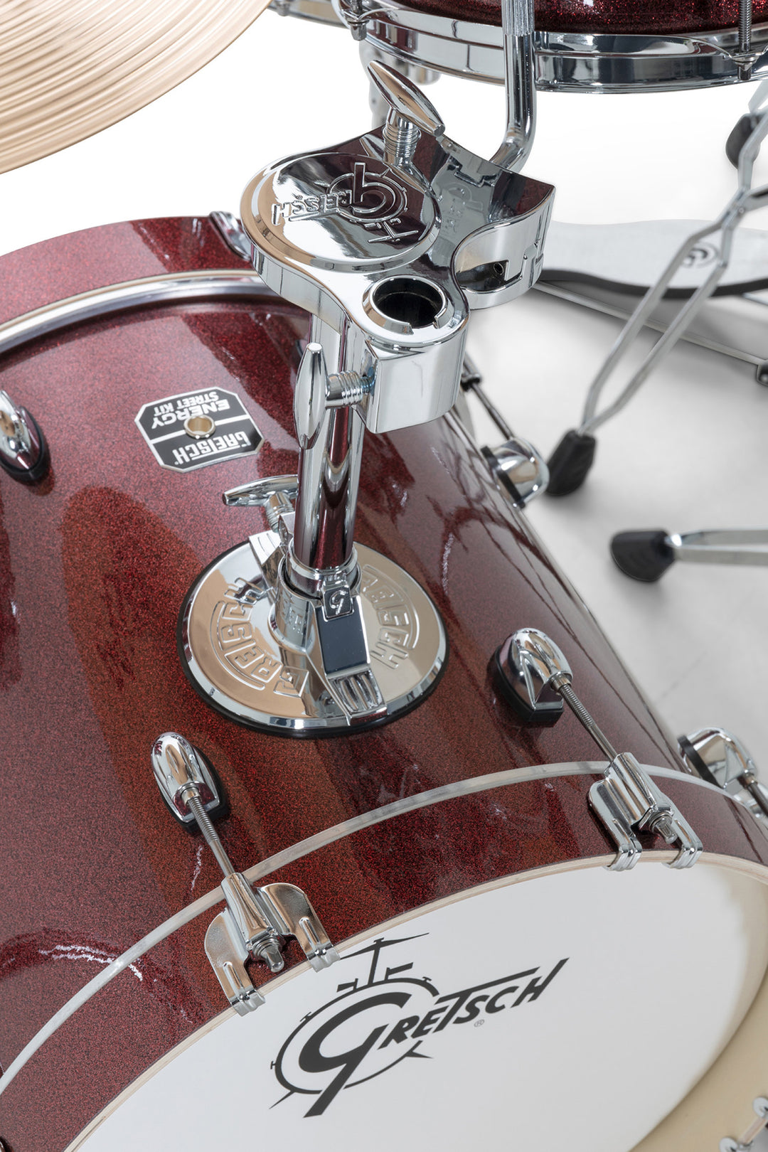 Gretsch shell-sett Energy Street Kit - Ruby Sparkle