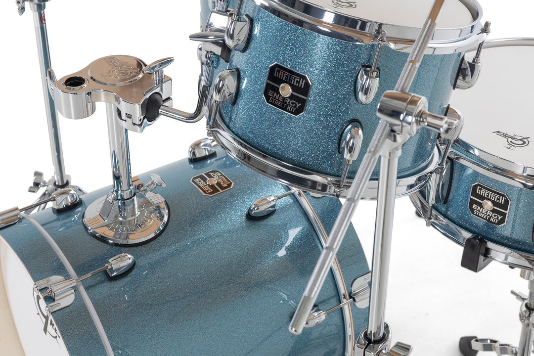 Gretsch shell-sett Energy Street Kit - Blue Sparkle