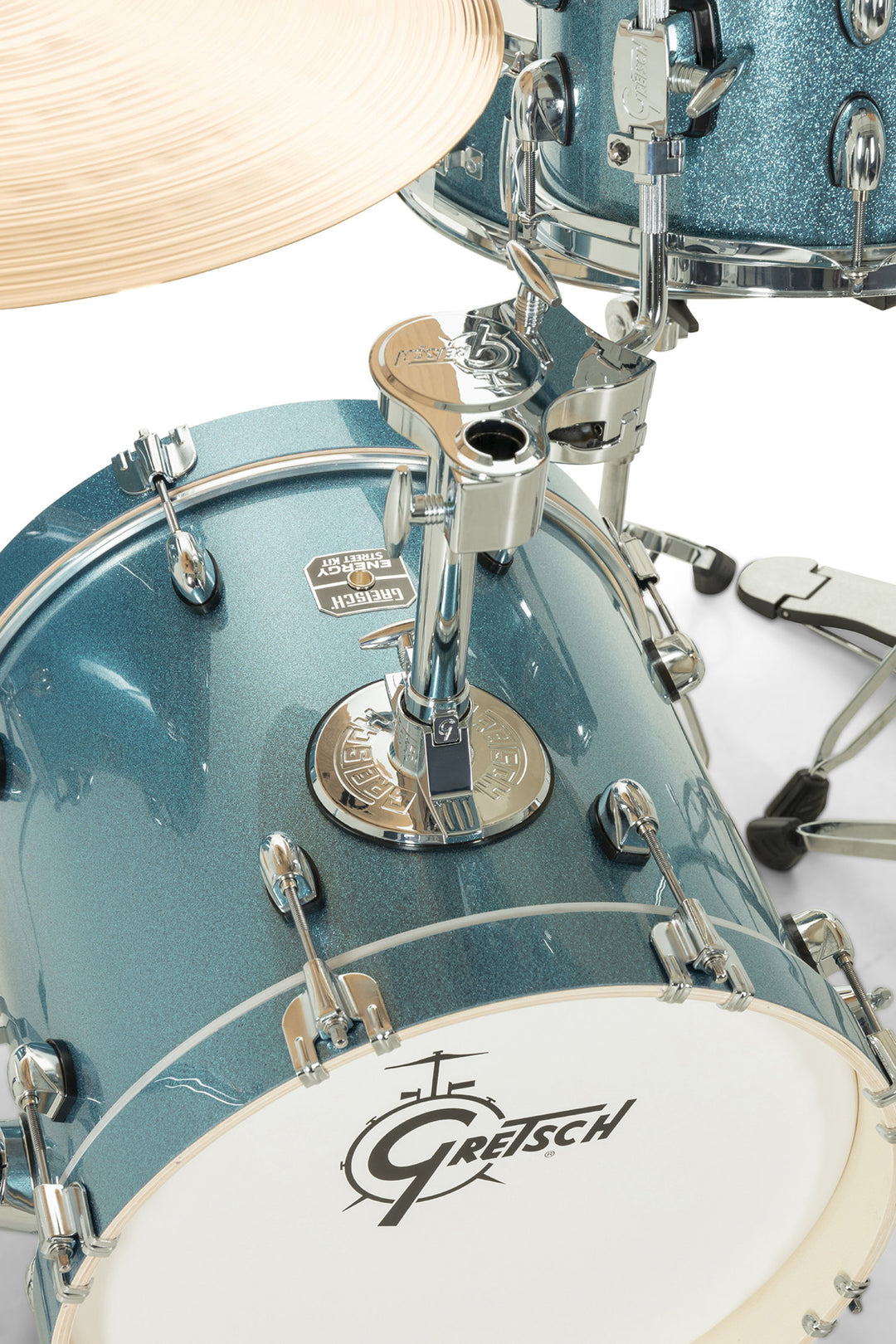 Gretsch shell-sett Energy Street Kit - Blue Sparkle