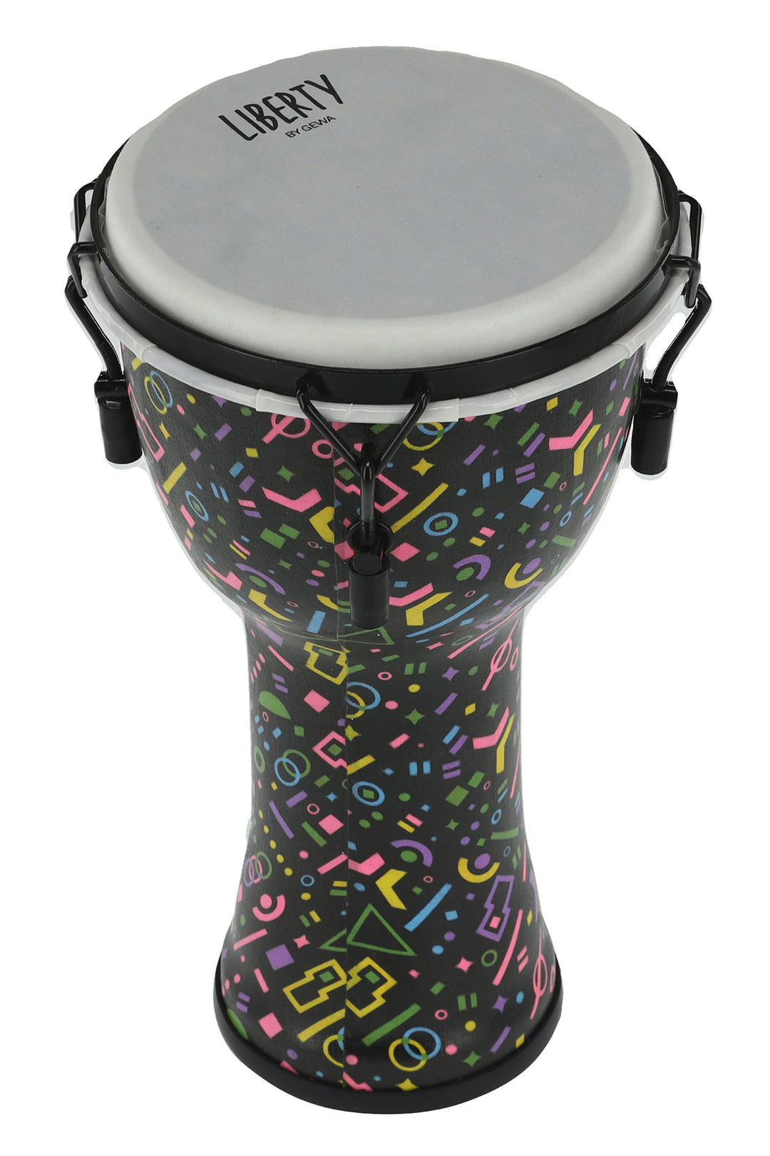 GEWA djembe Liberty Series mekanisk stemt - 8" Sprø neon