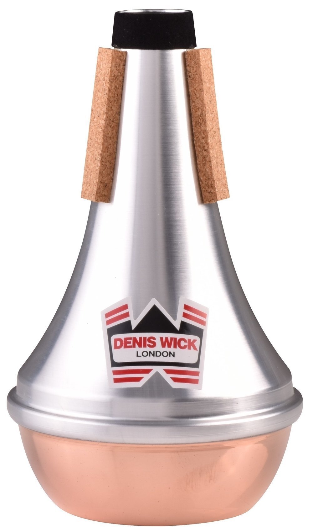 Denis Wick 5504C straight-demper til trompet, bunn i kobber