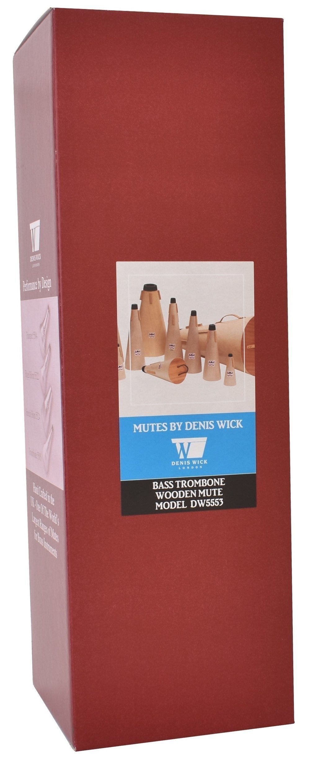 Denis Wick 5553 straight-demper i tre til kontrabastrombone