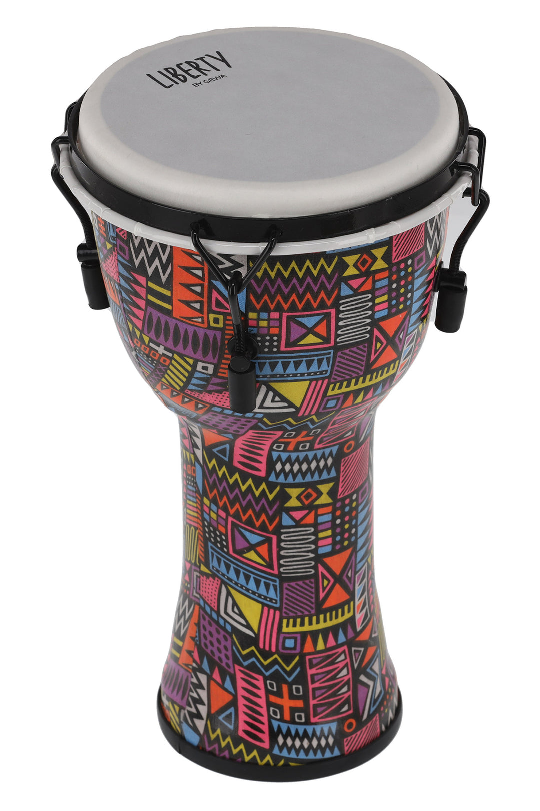 GEWA djembe Liberty Series mekanisk stemt - 8" Abstrakt