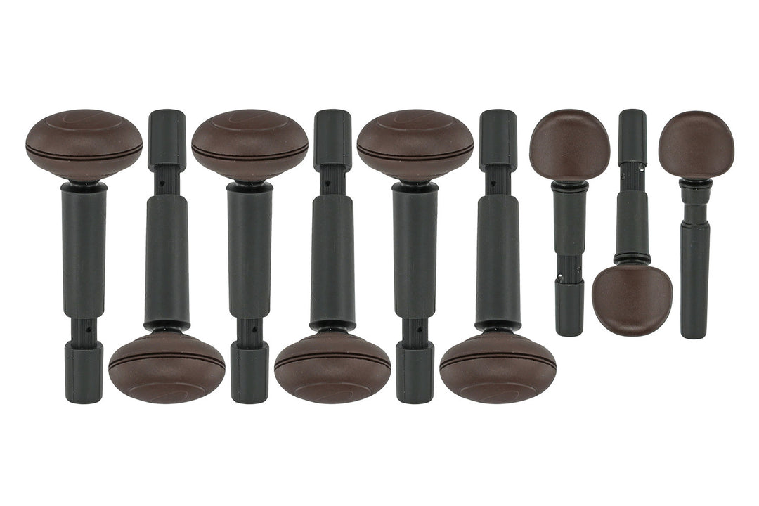 Wittner stemmeskruer finstemmeskruer for Tar - svart/brun (270-AZ-TAR-09-BR)