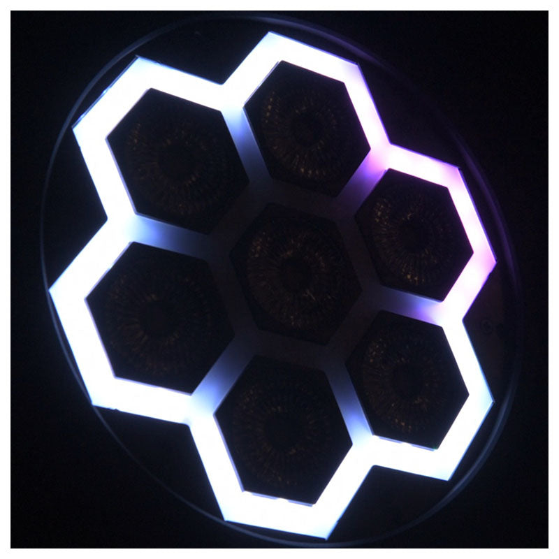 LIGHT4ME FRAME PAR 7x12 LED RGBW spotlight lyseffekt