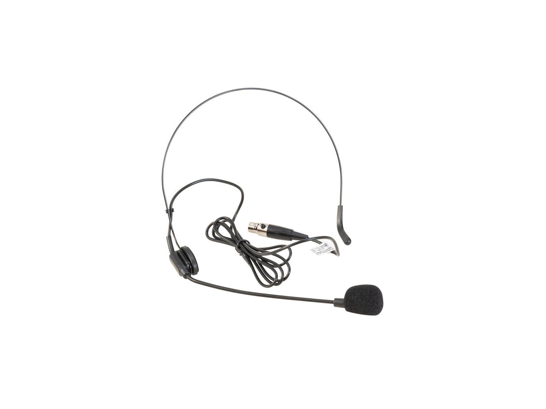 OMNITRONIC UHF E-FLEX headsetmikrofon svart