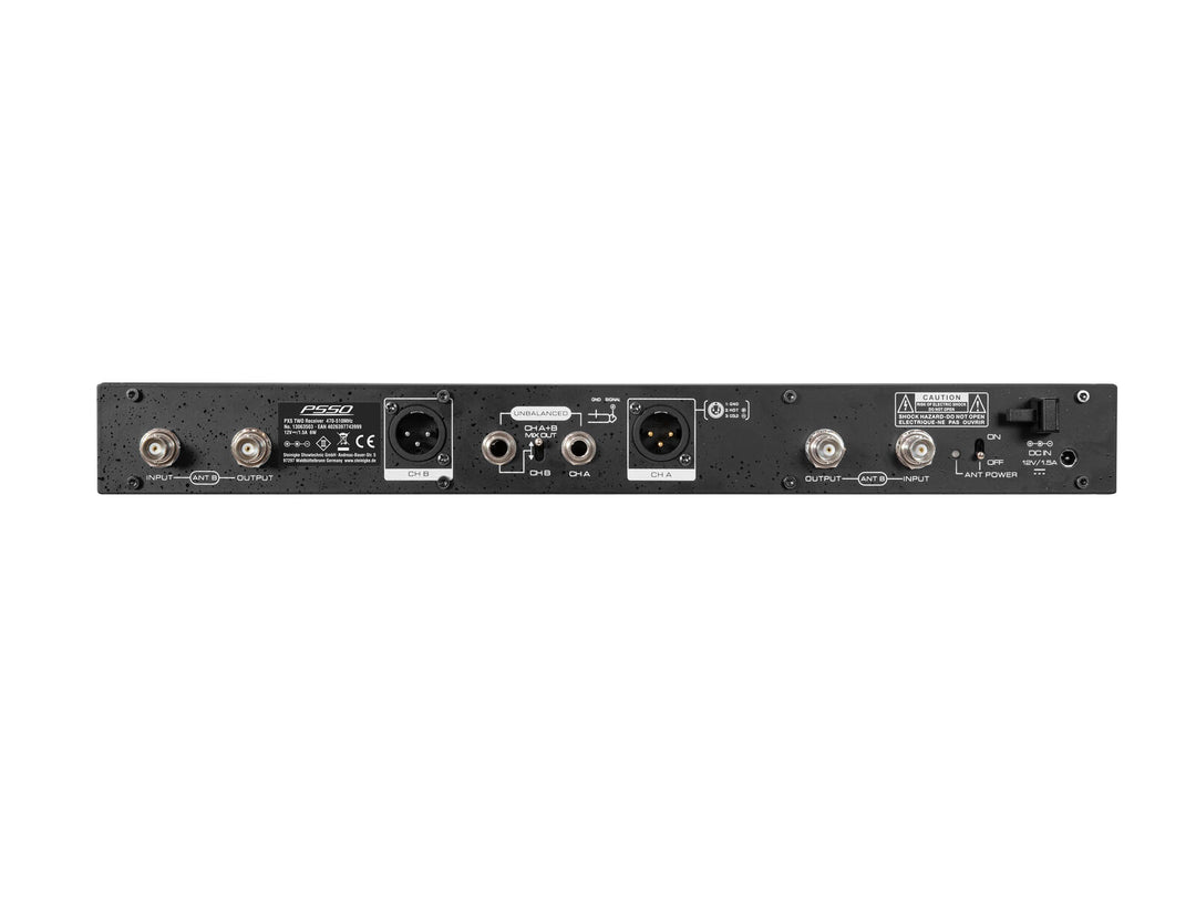 PSSO PXS TWO 2-kanals True Diversity-mottaker 470-510 MHz