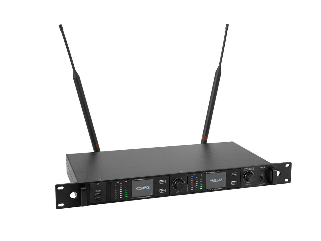 PSSO PXS TWO 2-kanals True Diversity-mottaker 470-510 MHz