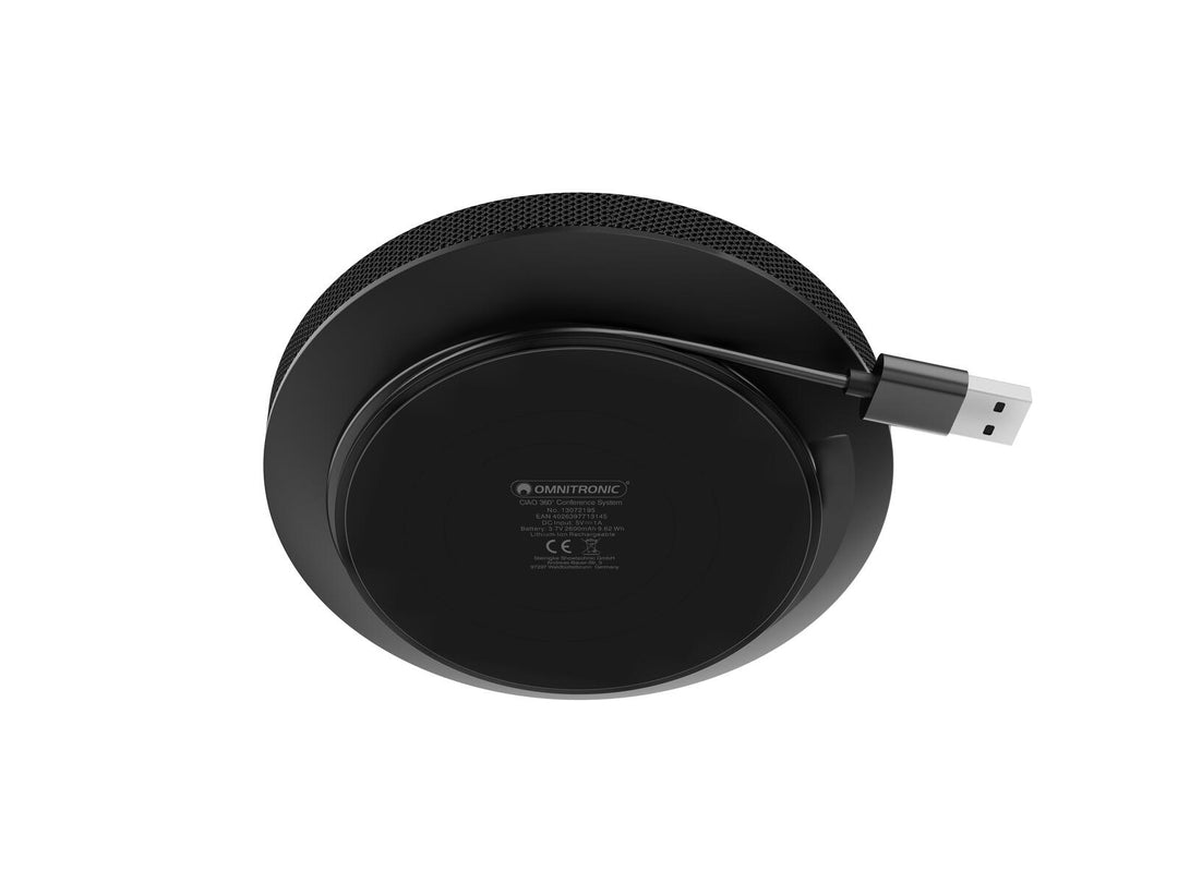 OMNITRONIC CIAO 360° Batteridrevet konferansesystem BT/USB