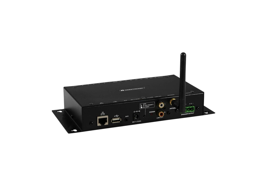 OMNITRONIC CIA-40WIFI WLAN-multiromsforsterker med streaming-system