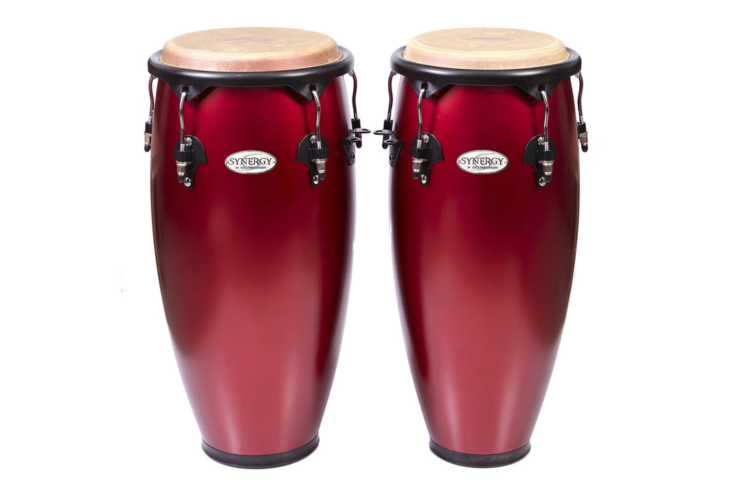 Toca Conga Synergy Wood Conga-sett – matt racing red (2300RRD)