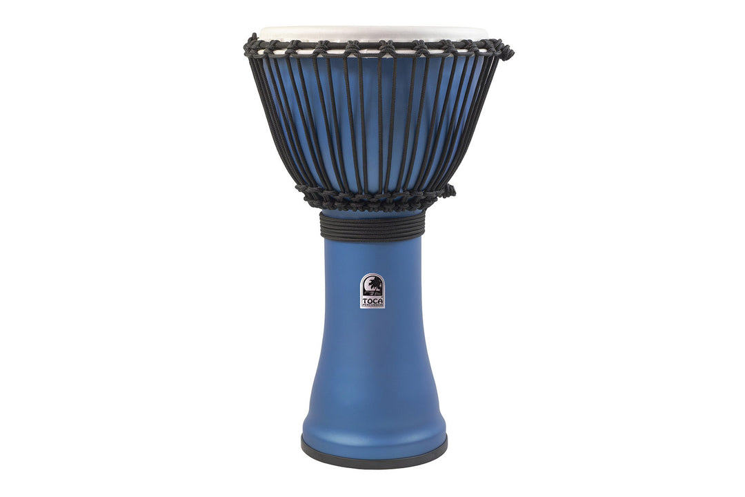Toca Djembe Freestyle Rope Tuned – matt ocean blue (SFDJ-10OB)