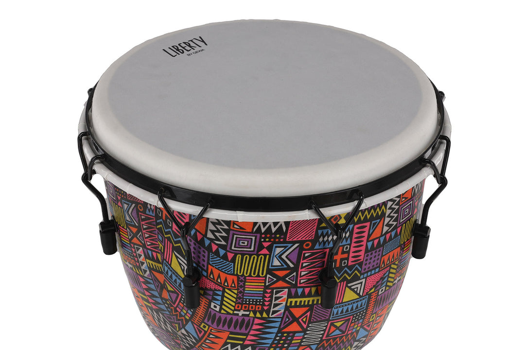 GEWA Djembé Liberty Series mekanisk stemt - 14" Abstract