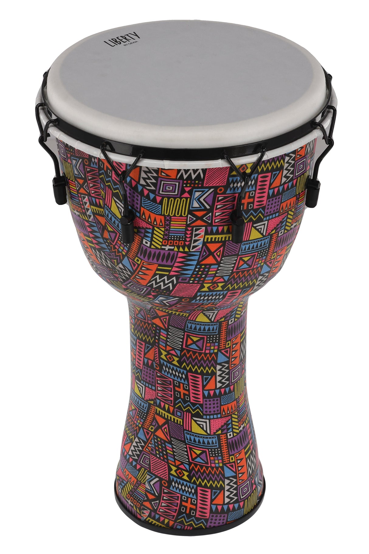 GEWA Djembé Liberty Series mekanisk stemt - 14" Abstract