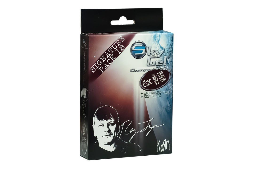 SKY Music dempeputer Signature Edition Ray Luzier - vinrød (SG18RLWR)