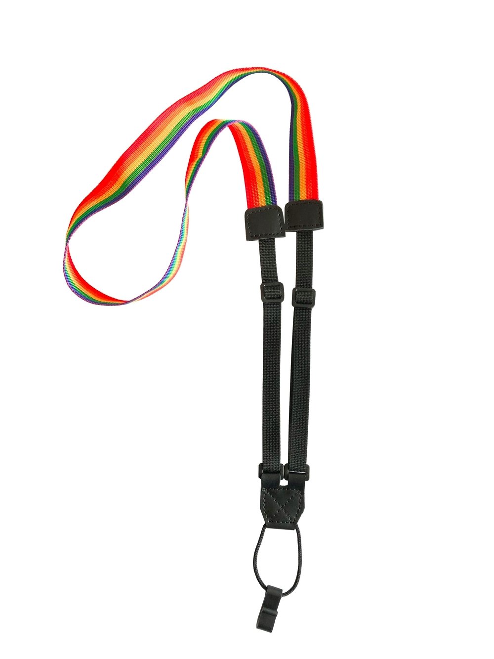 Fire & Stone Security Lock lydhullsrem til ukulele, "Rainbow", 25 mm