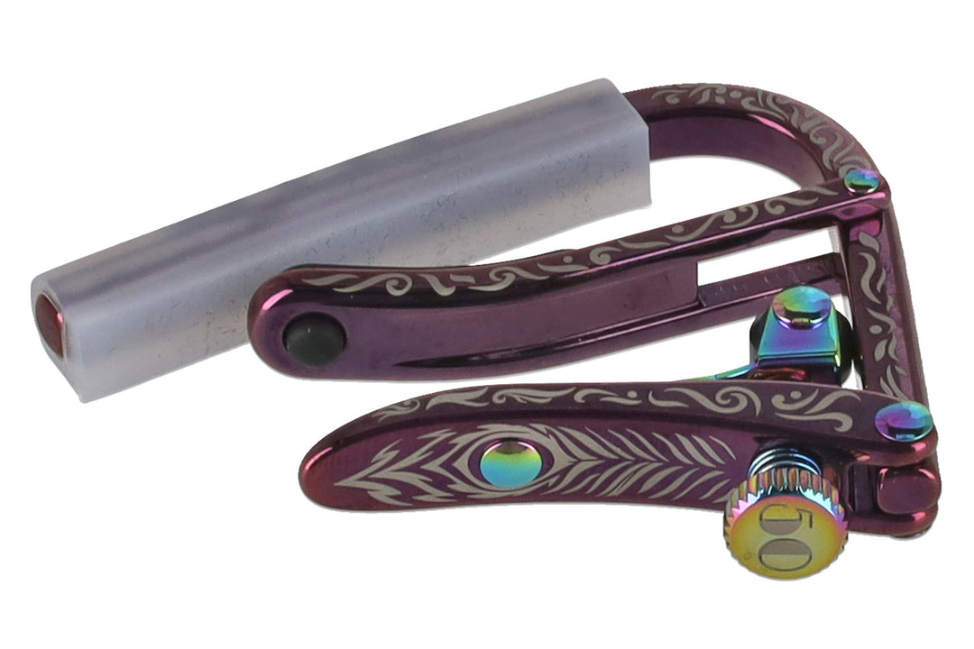 Shubb Shubb 50th Anniversary capo Violet Sky C2vs - akustisk-/E-gitar (C1vs
C1vs)